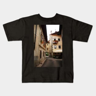 Historic Street in Skofja Loka 2 Kids T-Shirt